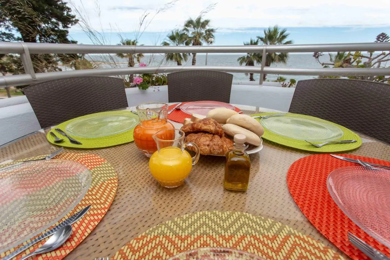 Daire Villa Venecia, Apartamento De Lujo En 1º Linea De Playa + Parking Málaga